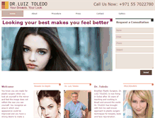Tablet Screenshot of breastdubai.com